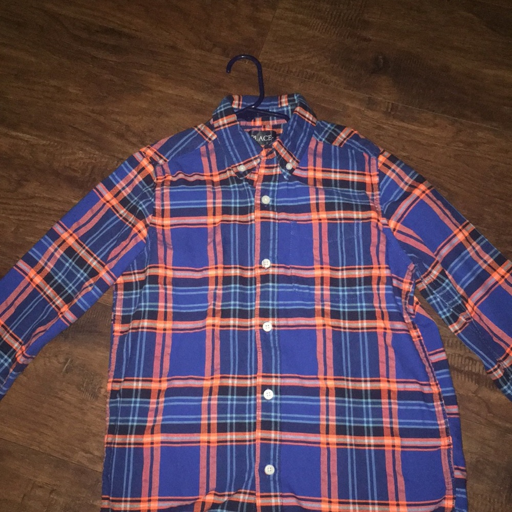 Children’s Place plaid shirt